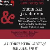 Appearing with Pepe Gonzalez on Rueben Jackson Poetry Slam